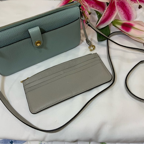 Coach Handbags - Coach Crossbody Purse & Matching Cardholder